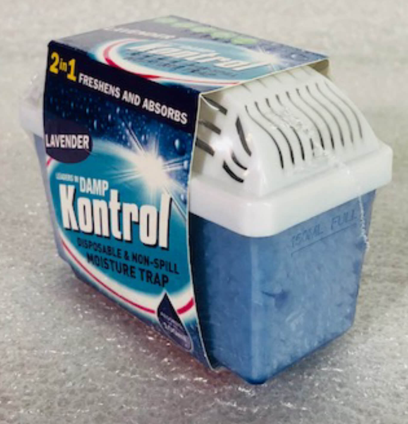 Kontrol Lavender Mini Moisture Trap Dehumidifiers | 2 Packs