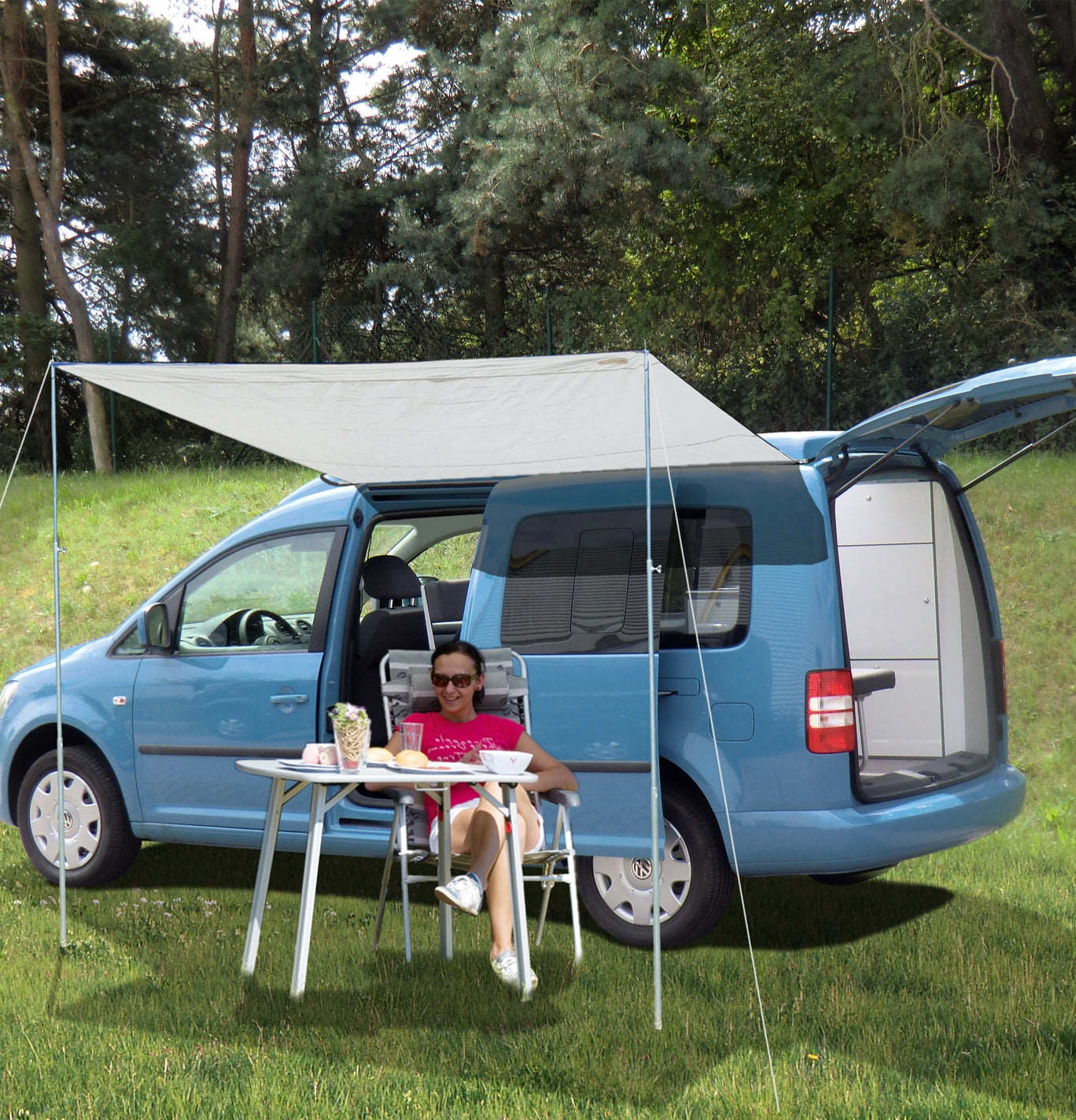 Reimo Charlyne 1.8m SWB Sun Canopy for Mini Campers Image