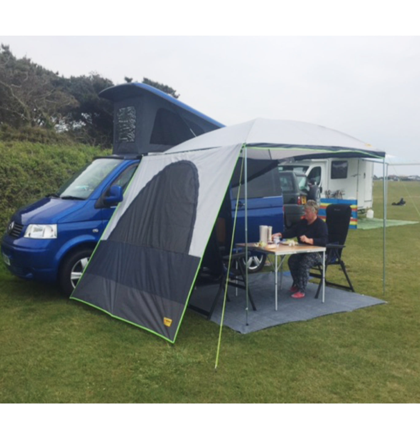Reimo Palm Beach 2 SWB Side Wall For SWB Sun Canopy | Campers & Caravans Image