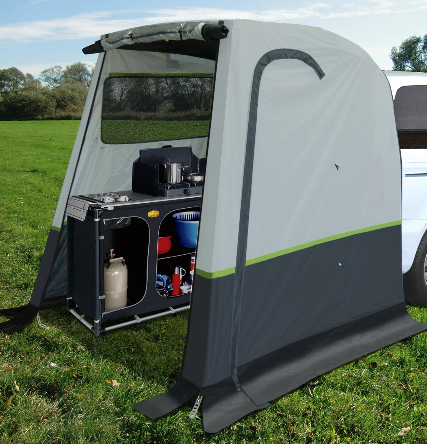 Reimo Update Cabin Tailgate Tent For Mercedes Vito 2015+