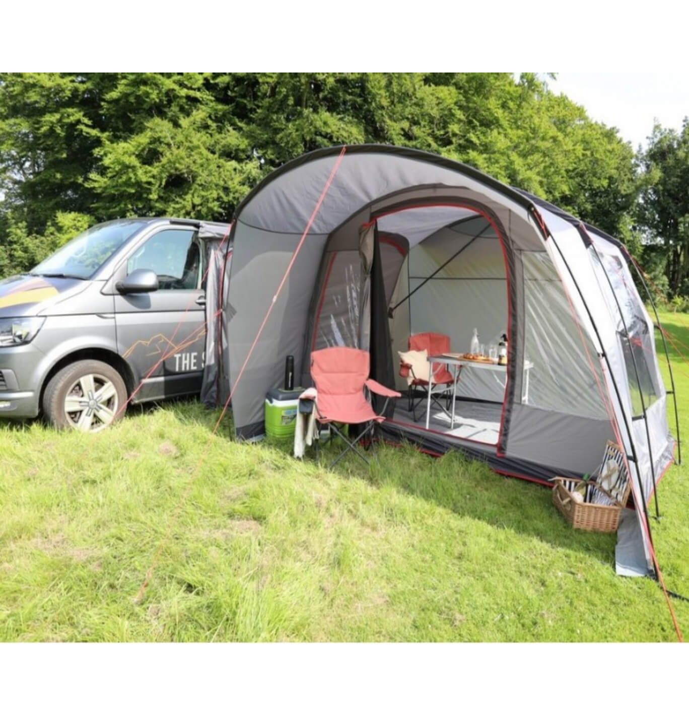 REIMO TOUR EASY YOUNG 2 AWNING FOR VW T5 T6 & MORE DRIVEAWAY CAMPERVAN  CAMPING