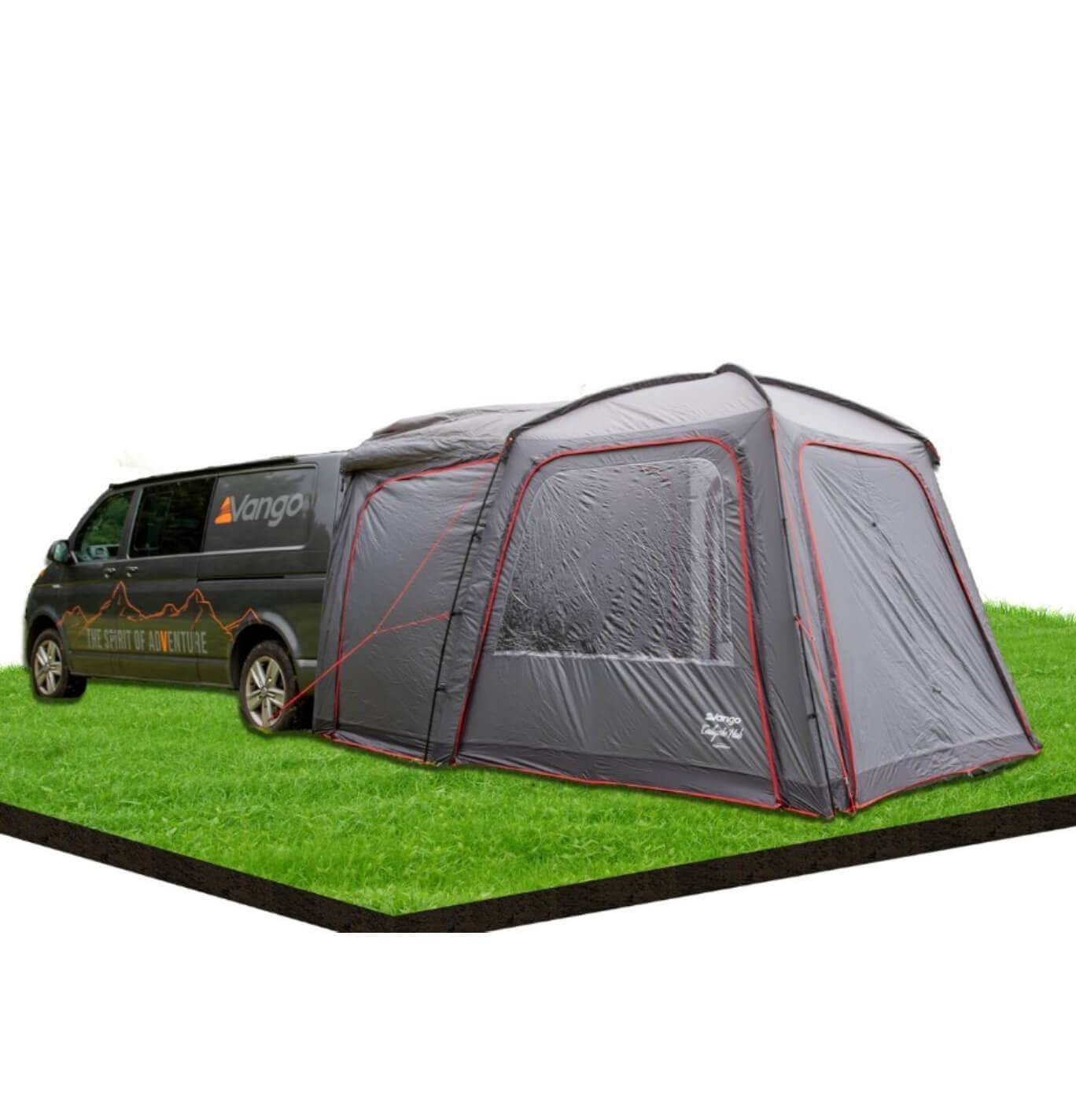 Magnetic Awning for Rear of Vehicles with Barn Doors