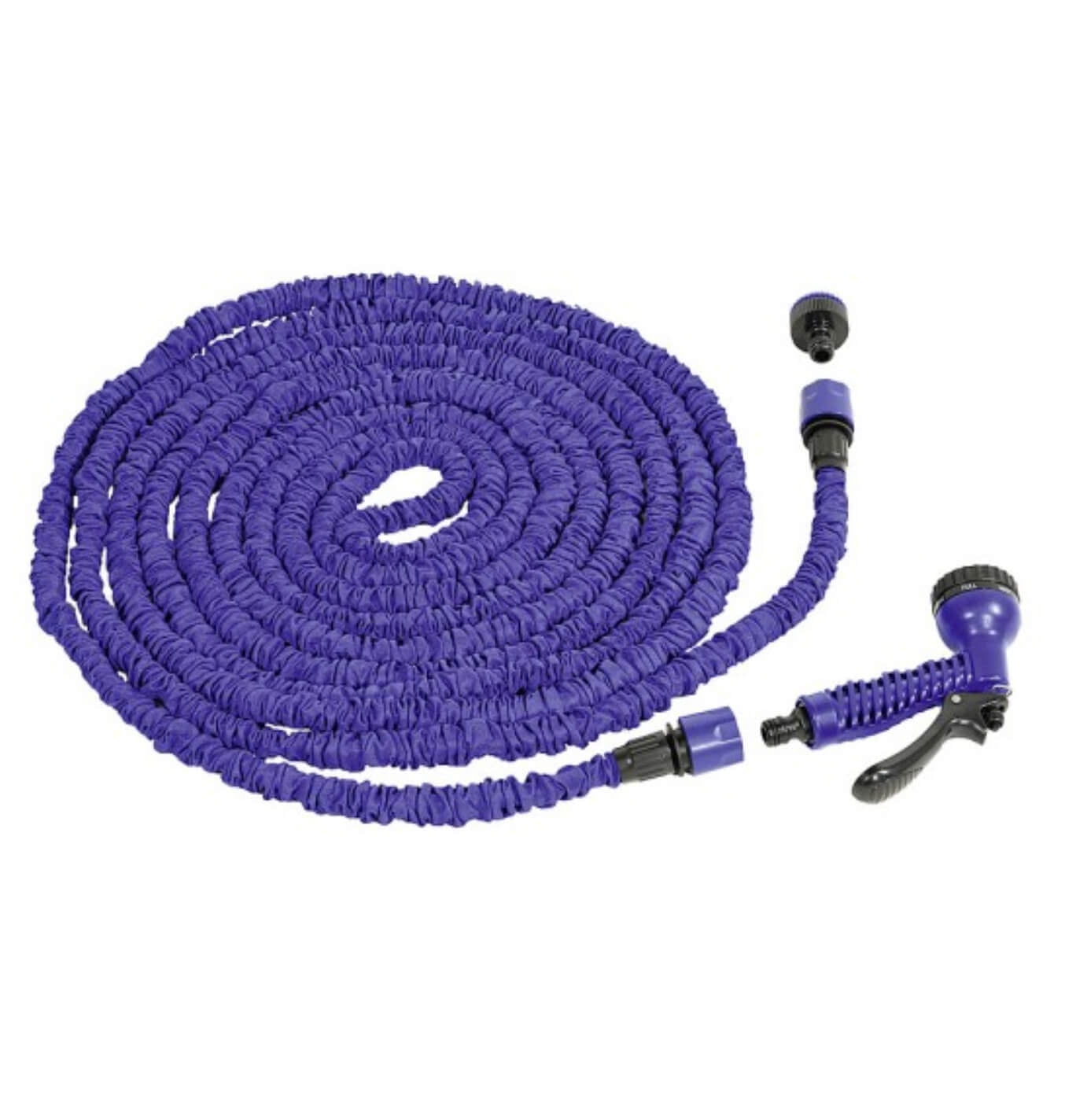 Yachticon Flex Stretchable Water Hose with Sprayer | 7.5 - 22.5 Metres Image