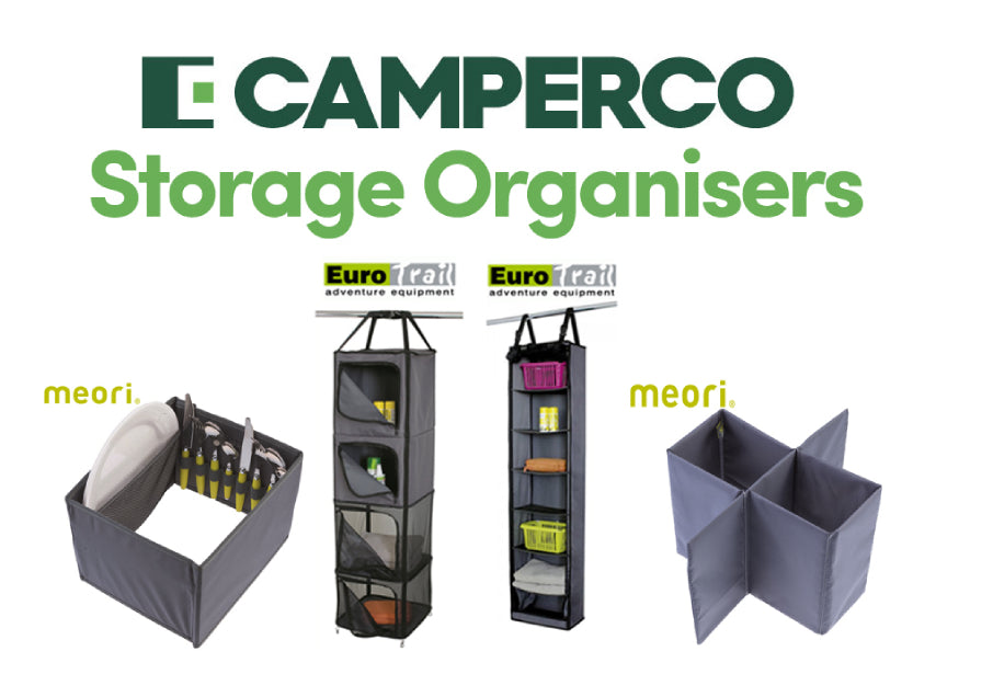Storage Organisers - Camperco's Solution to Camping Clutter