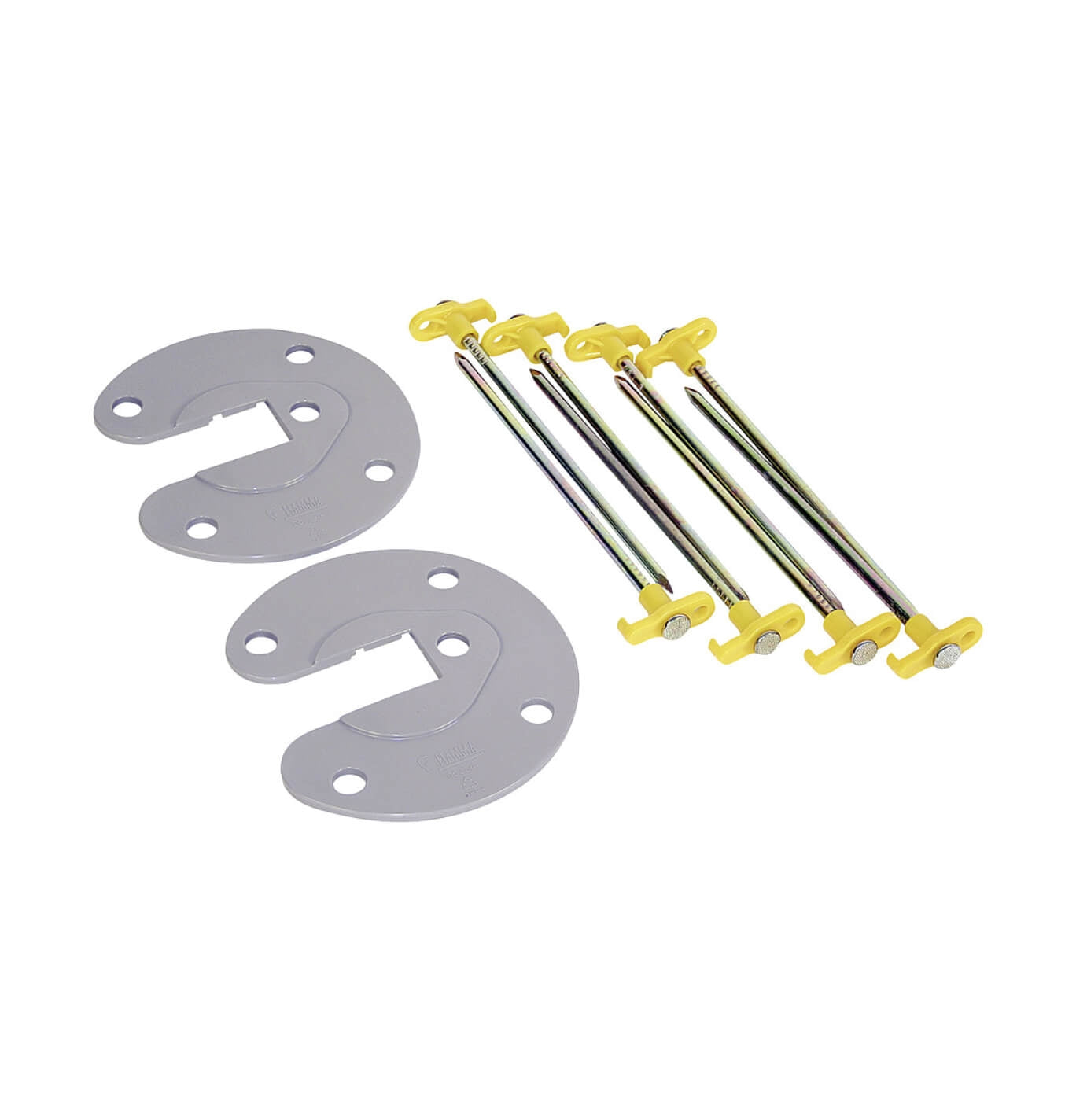 Fiamma Awning Ground Fixing Support Plates Kit | 98655-724
