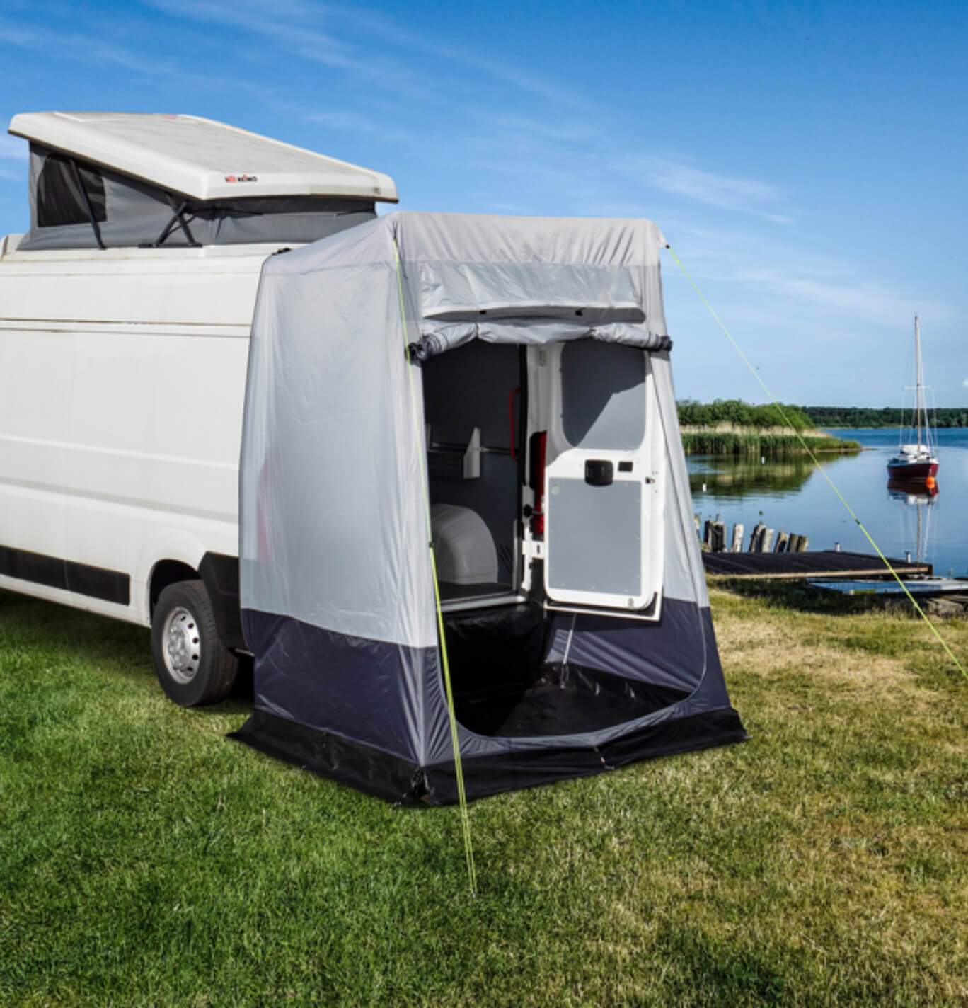 Reimo Ducatissimo Premium Rear Tent for Fiat Ducato Campervans Image
