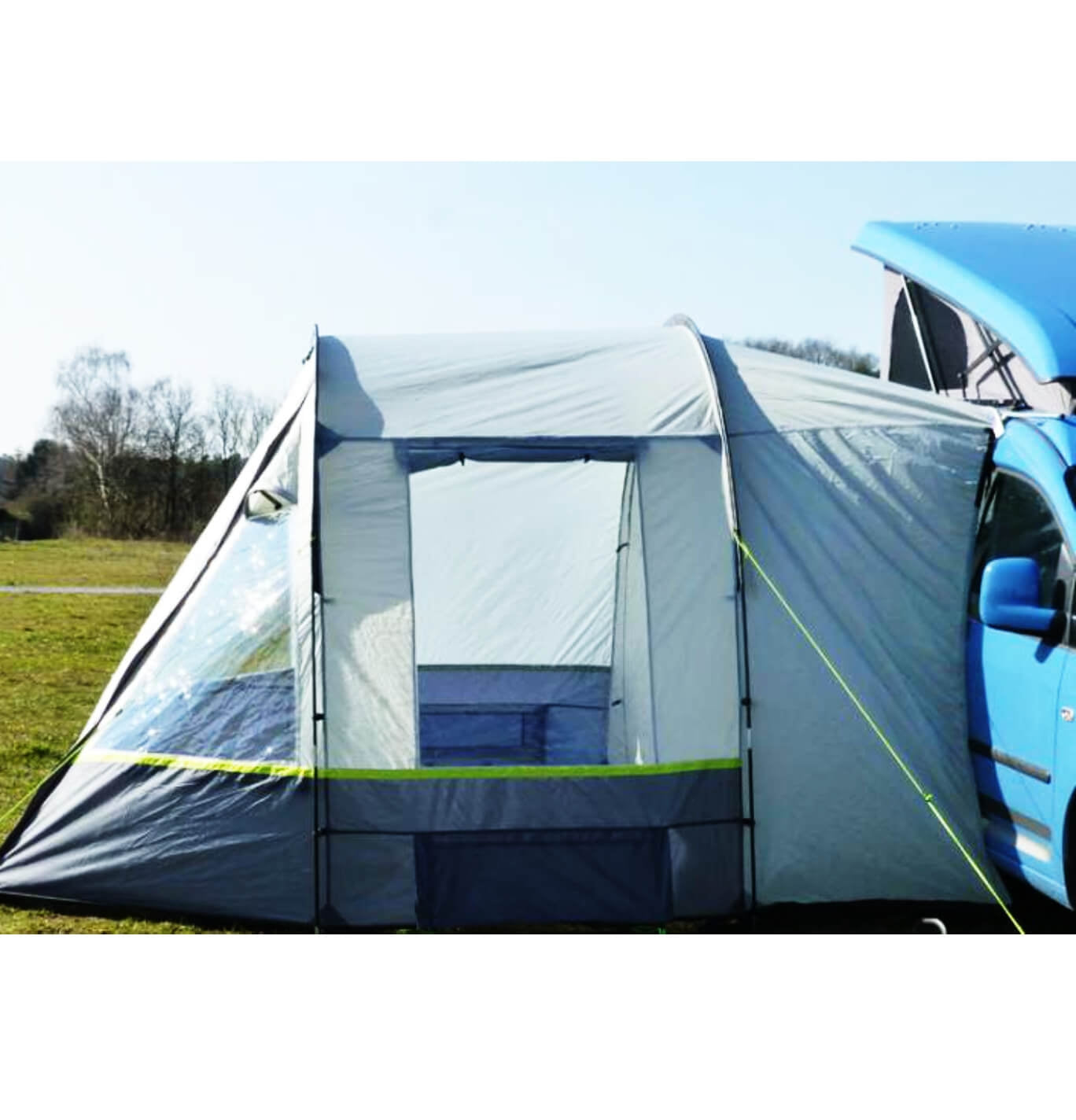 Side profile of the tour campact drive away awning