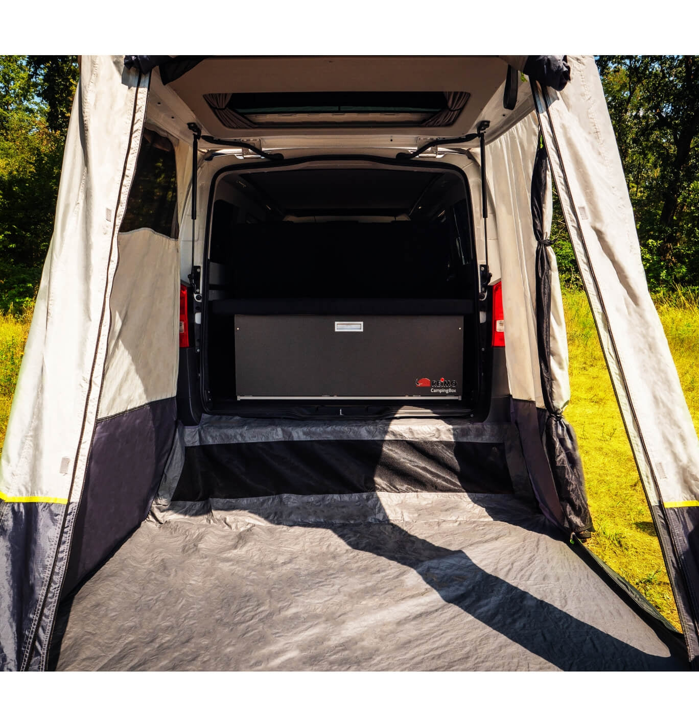 Reimo Update Premium Cabin Tailgate Tent For Mercedes Vito 2015+ Image