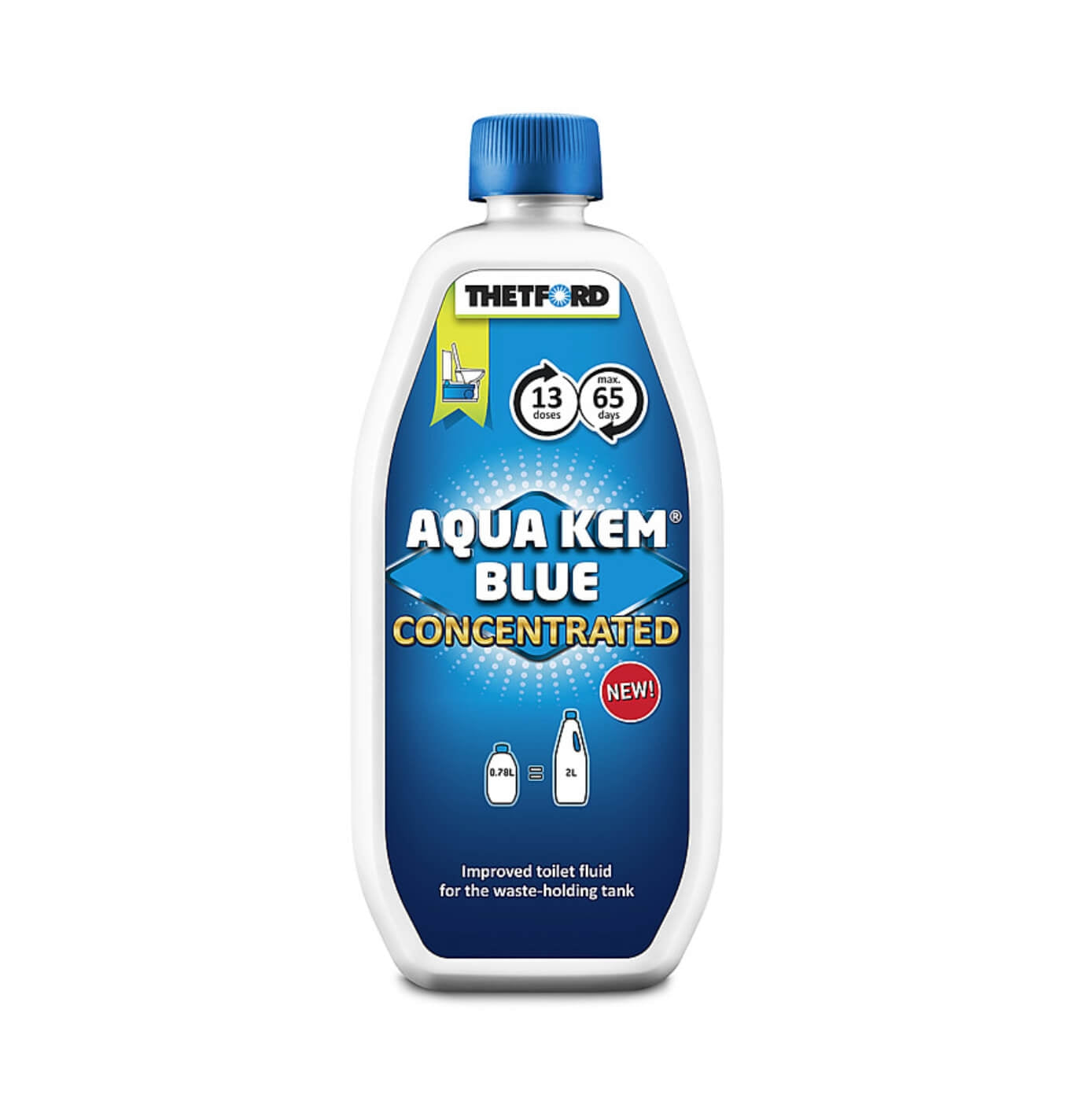 Thetford Aqua Kem Blue Concentrated Toilet Fluid | 780ml Image