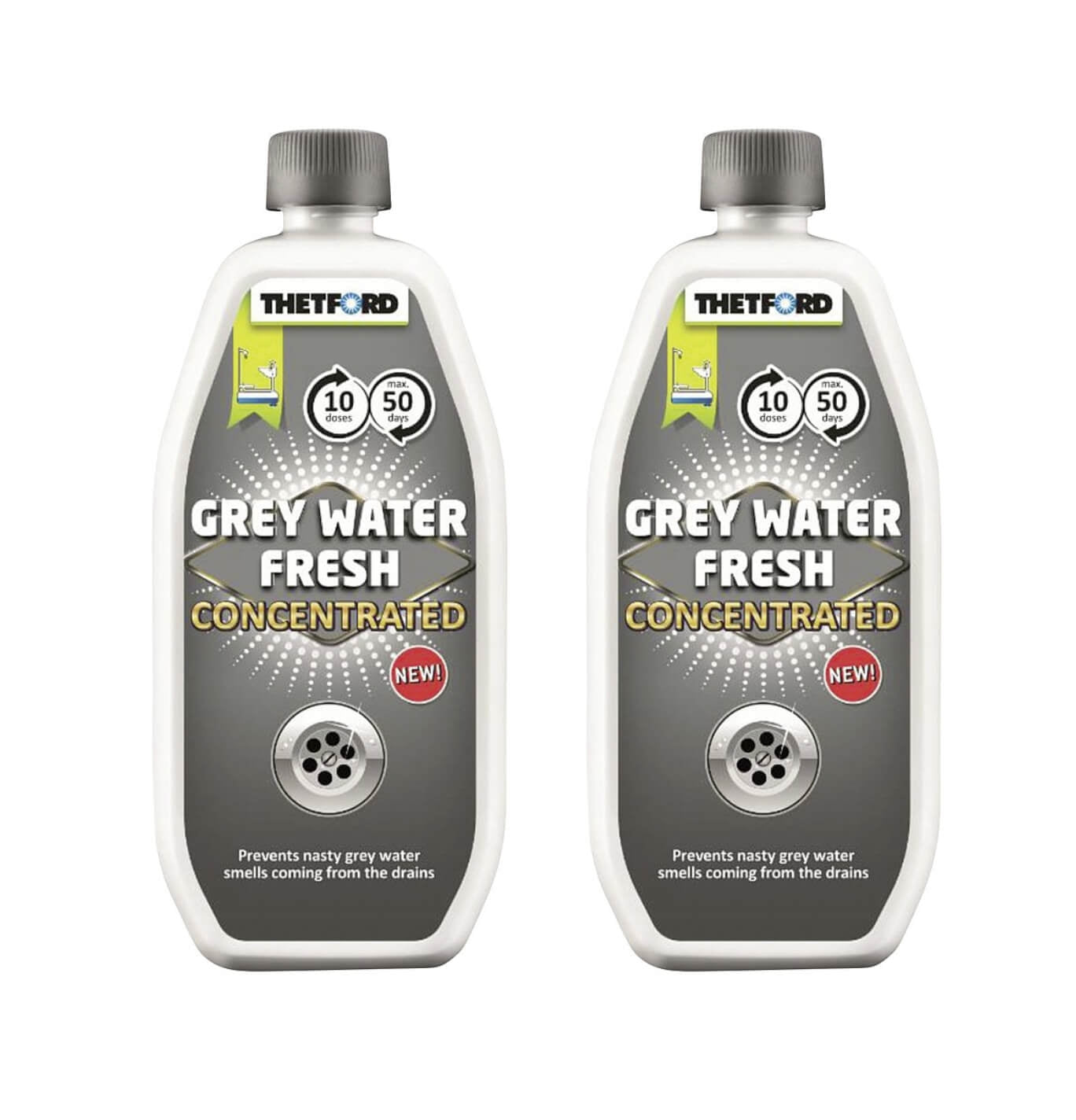 Thetford Grey Water Fresh Concentrated Odour Control | 2 Pack Image