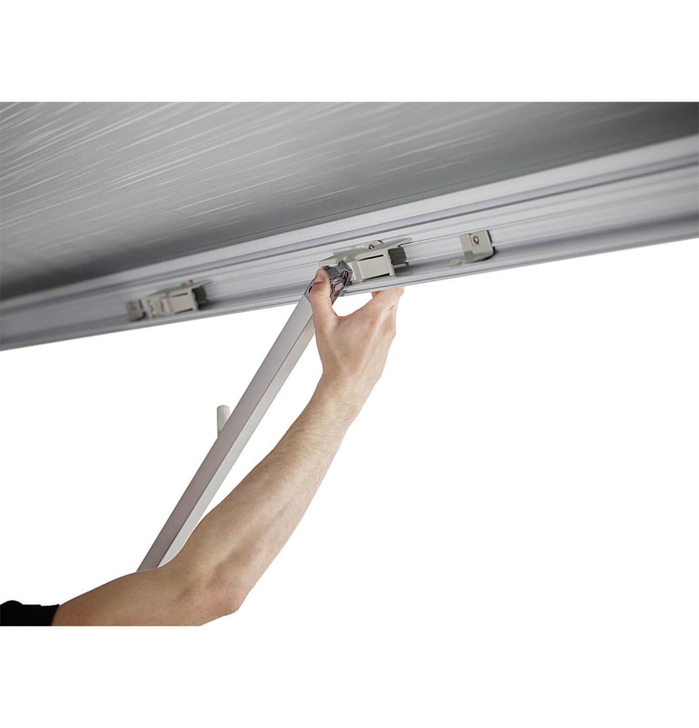 Thule Omnistor 5200 | 4.02m Anodised | White Wall Mounted Awning | 301153 Image