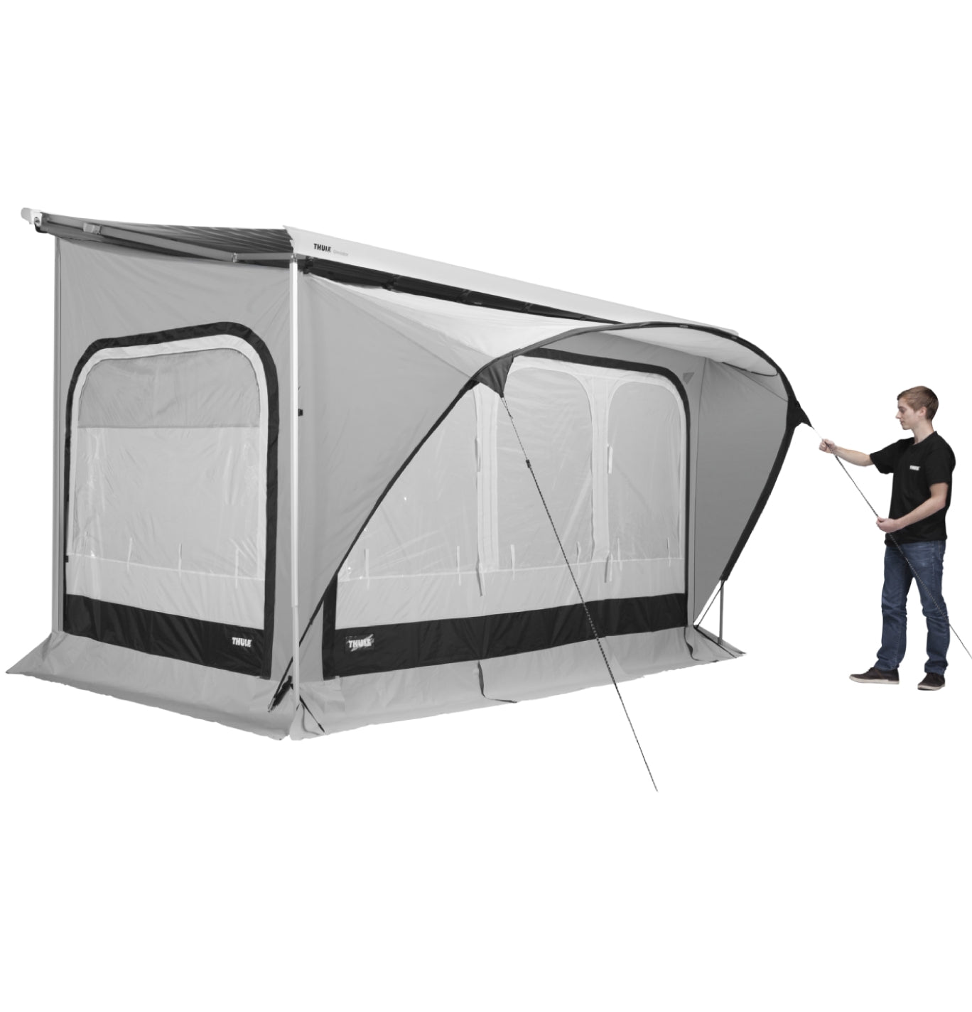 Thule QuickFit Awning Tent Privacy Room Image