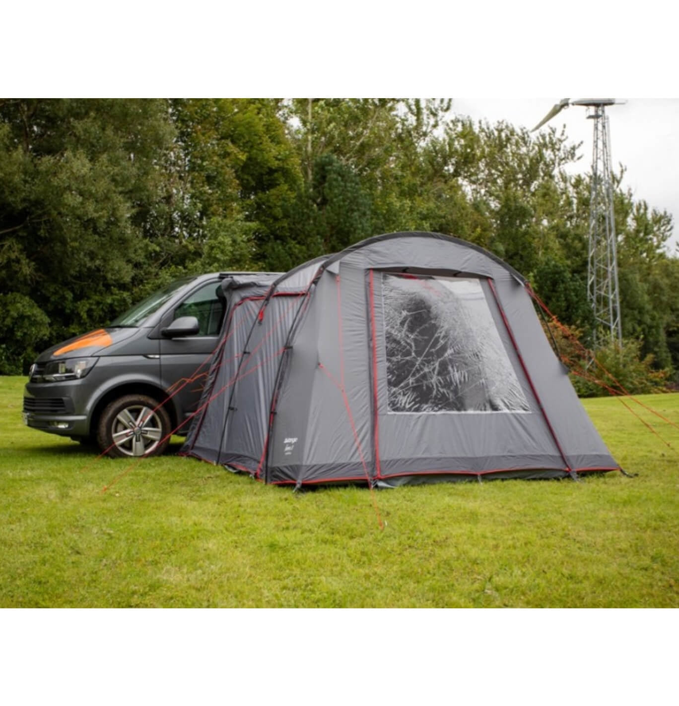 The Vango Faros closed & pitched