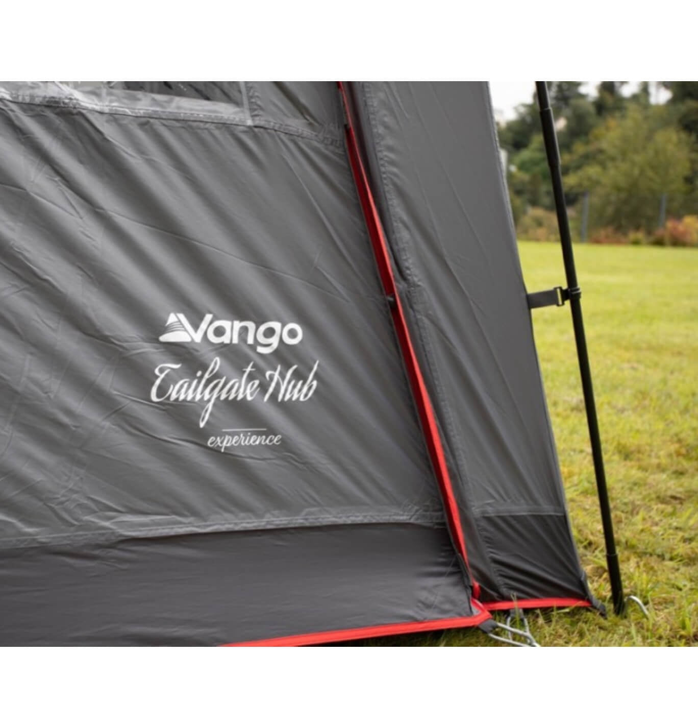 The branding on the Vango tent